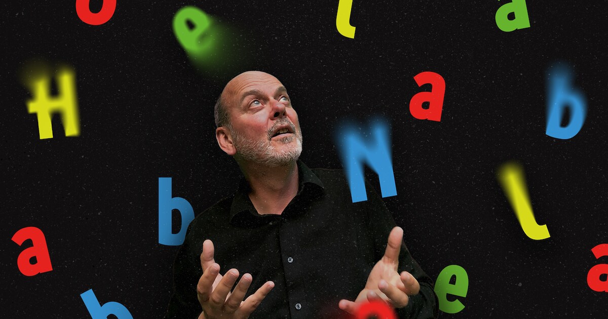 Frank van Pamelen speelt cabaret in Vierlingsbeek