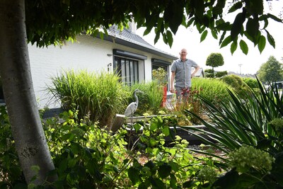 Jack haalt iedere zonnige ochtend zijn ontbijt uit eigen tuin: ‘Ik drink tegenwoordig rozenwater’