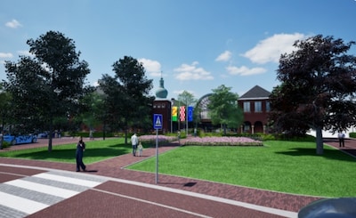 Herinrichting plein voor gemeentehuis Heeze kost 160.000 euro meer