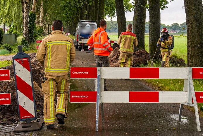 Gaslek in Deurne tijdens werkzaamheden | 112 nieuws Deurne | ed.nl