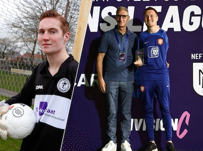 Eddy Neggers, keeper Nederlands amputatieteam, wil meer na vierde plek in Nations League: ‘Het WK is