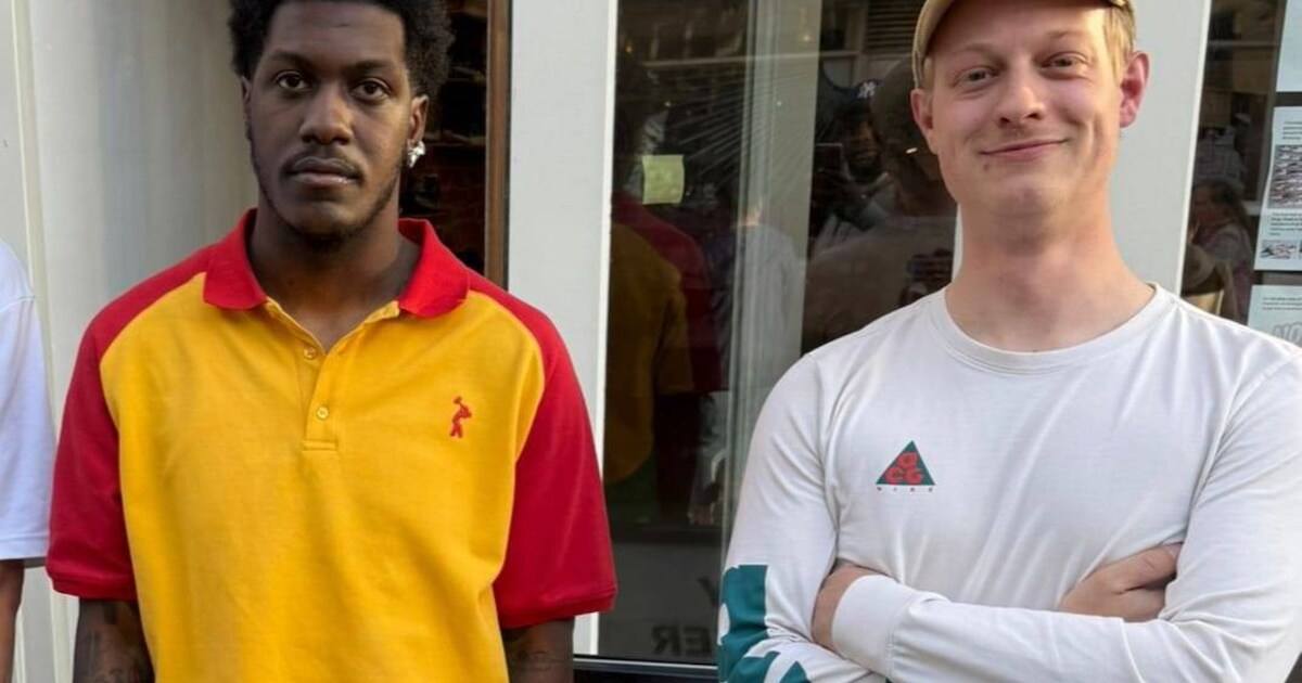 Wereldberoemde rapper stond opeens in sneakerzaak van Lucas: ‘Hij ging ...
