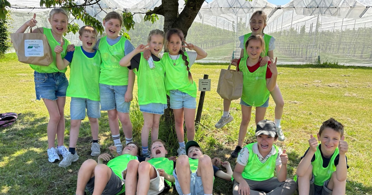 Natuurdag voor Mierlose schoolkinderen; ‘Weet je wel hoelang het duurt voordat een bananenschil verg