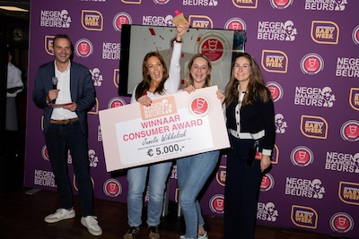 Marloes (34) uit Haaren en Pauline (30) uit Tilburg kunnen het amper geloven: hun uitvinding wint ee