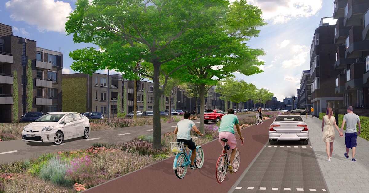Smalle en groene Boschdijk in Eindhoven eindelijk werkelijkheid ...