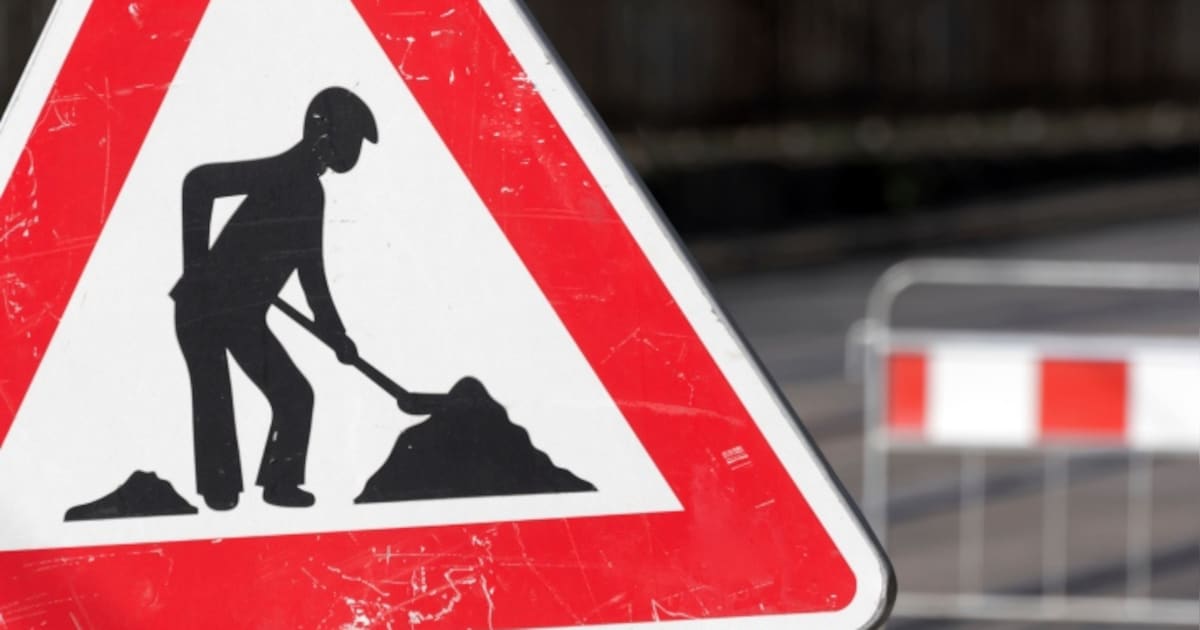 Onderhoud aan riolering in Nuenen