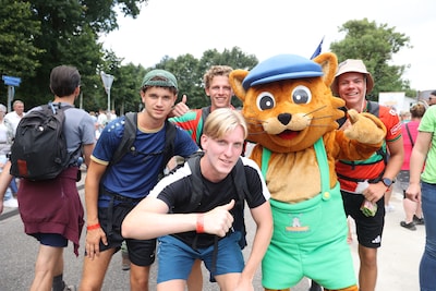 De laatste etappe van Daags na de Tour