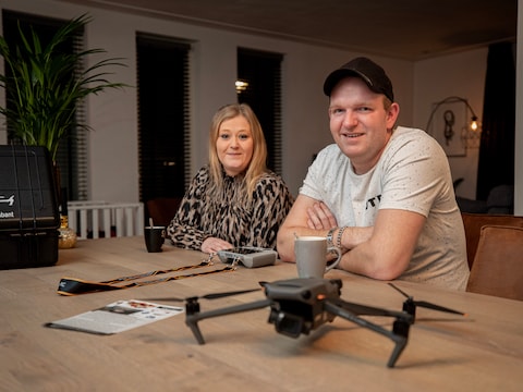 Aarles stel ontdekt Brabant van boven dankzij drones: ‘Je bekijkt de wereld van een heel nieuwe kant’